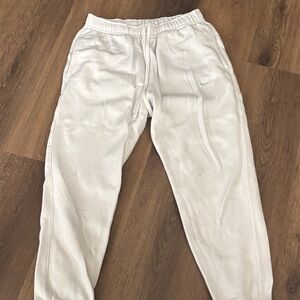 Nike Classic White Joggers